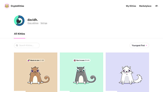 CryptoKitties游戏截图2